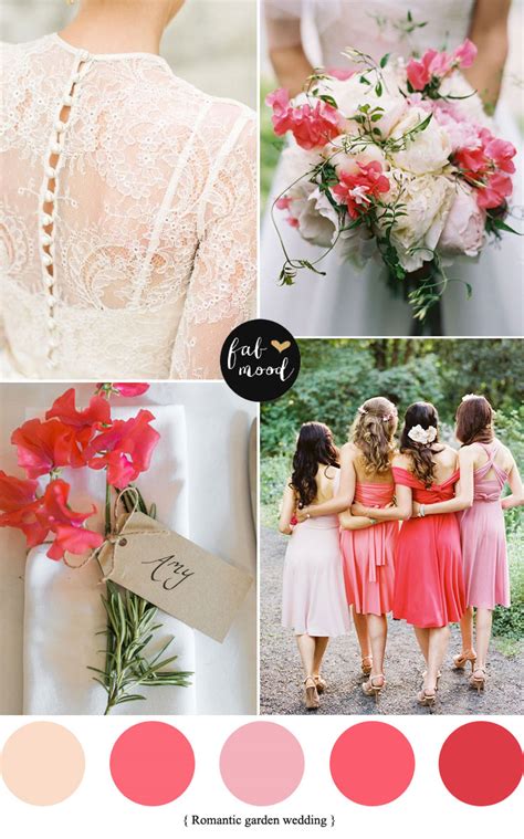 Blush Pink and Coral Color Palette