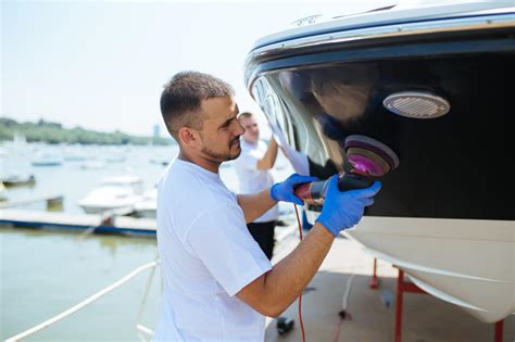 Boat maintenance and repair services