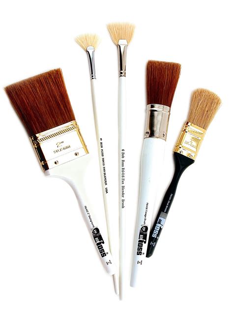 Bob Ross Brushes