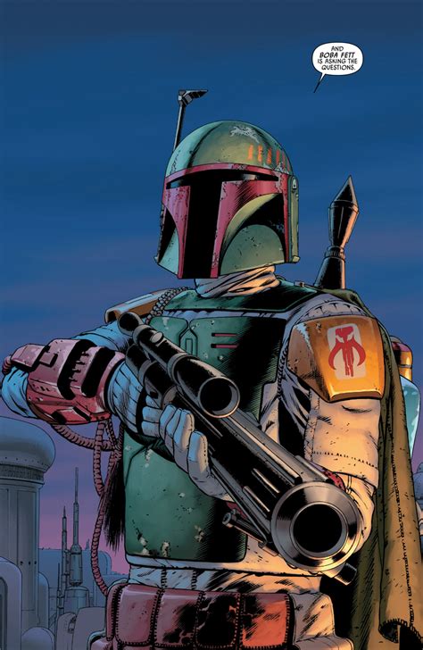 Boba Fett in action