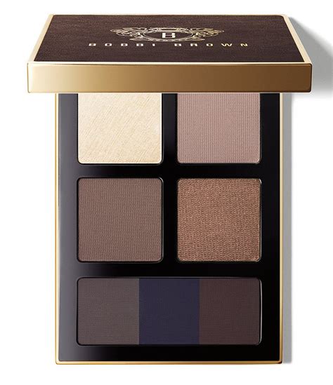 Bobbi Brown Eyeshadow Palette in a makeup bag with other products