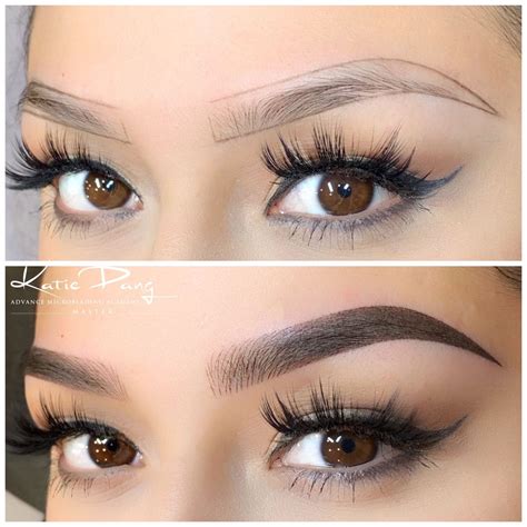 Bold and Colored Brow Style