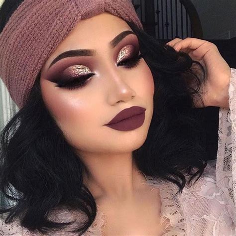 Bold Burgundy Look