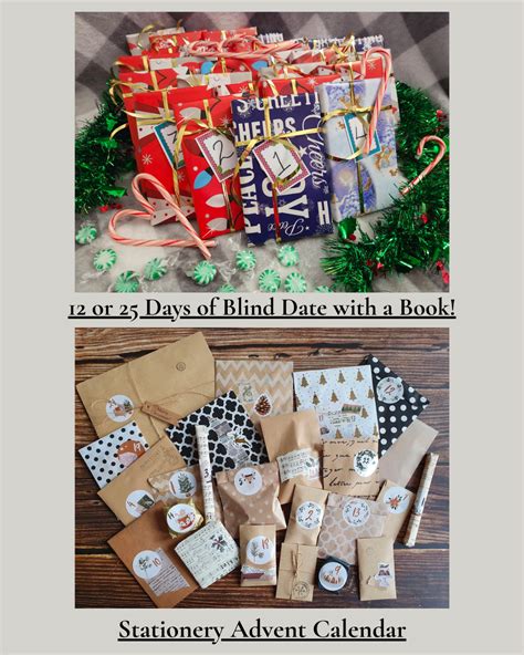 Bookish advent calendar for adults