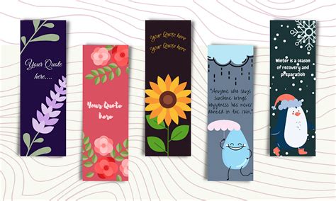 Designing Your Own Free Bookmarks