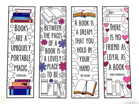 Bookmarks for Adults