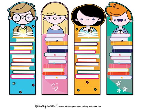 Bookmarks for Kids