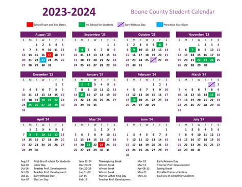 Boone County Schools Events