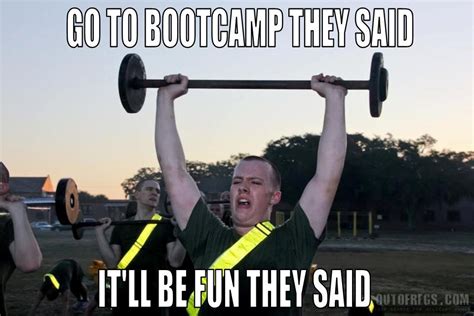 Boot camp jokes