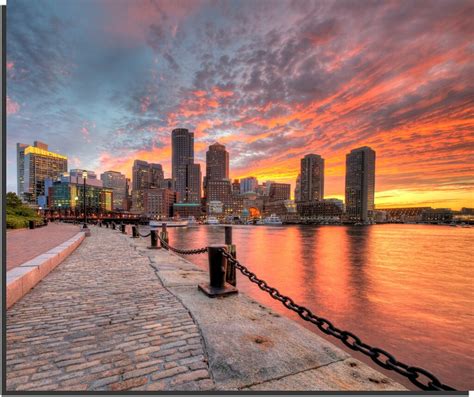 Description of Boston Sunset Pictures