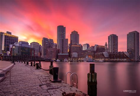 Description of Boston Sunset Viewing Spots