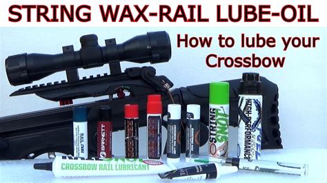 Bow Lube Tricks