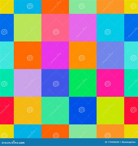 Bright and colorful block palette