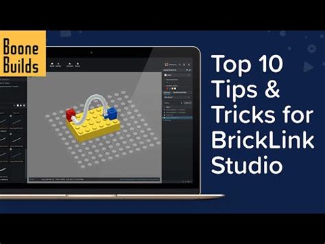 Briklink Studio Tips and Tricks