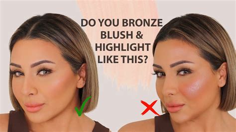 Bronzer Highlighter Blush Combo