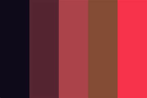 Brown and Red Color Palette Inspiration Ideas