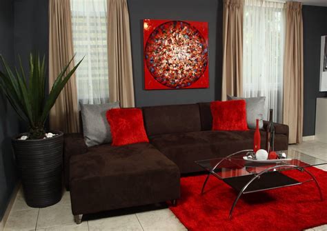 Brown and Red Interior Design Ideas