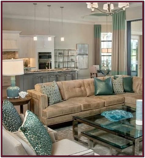 Brown and Teal Home Decor Inspiration