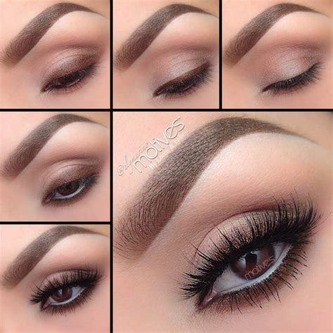 Brown eyes makeup tutorial