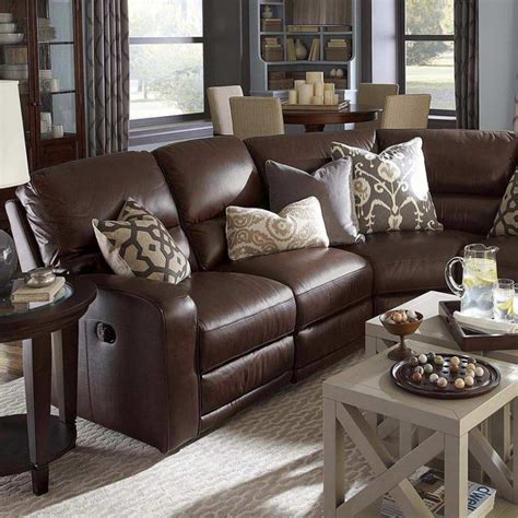 Brown furniture in home decor