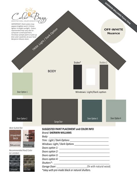 Brown palette paint outdoor space