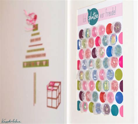 Bubble Advent Calendar DIY