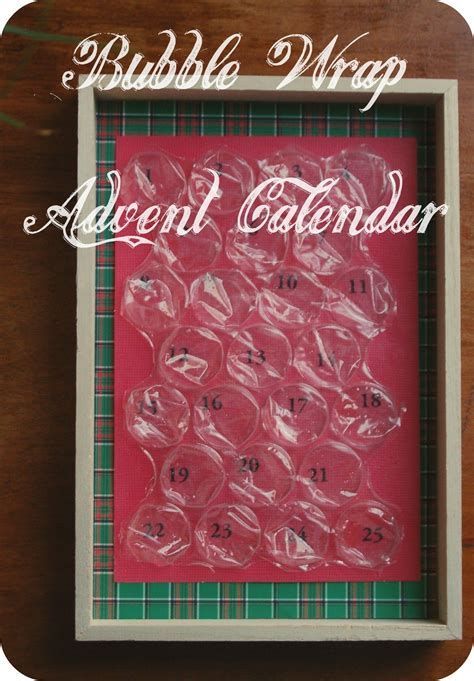 Bubble Advent Calendar Tips