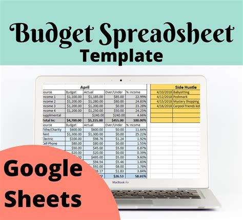 Budget Templates for Google Sheets