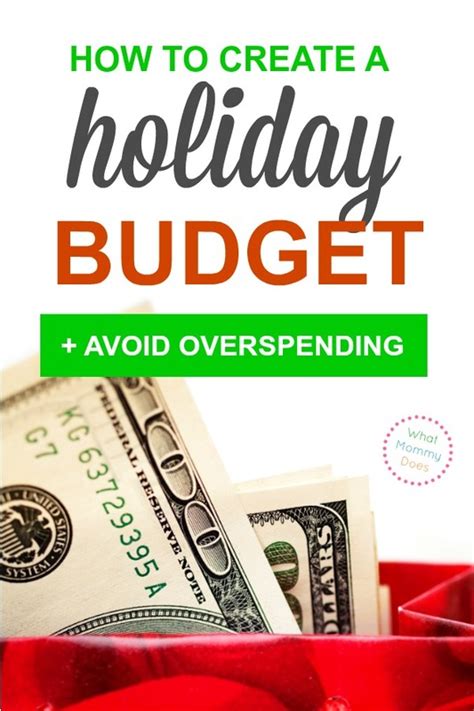 Budgeting for Holidays