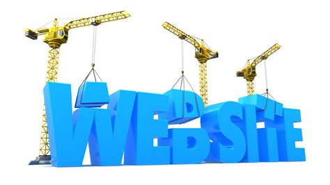 Building a website with a website builder