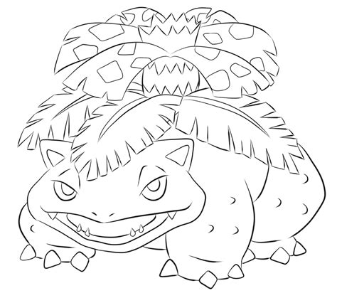 Bulbasaur coloring page