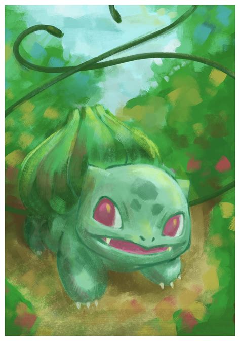 Bulbasaur painting