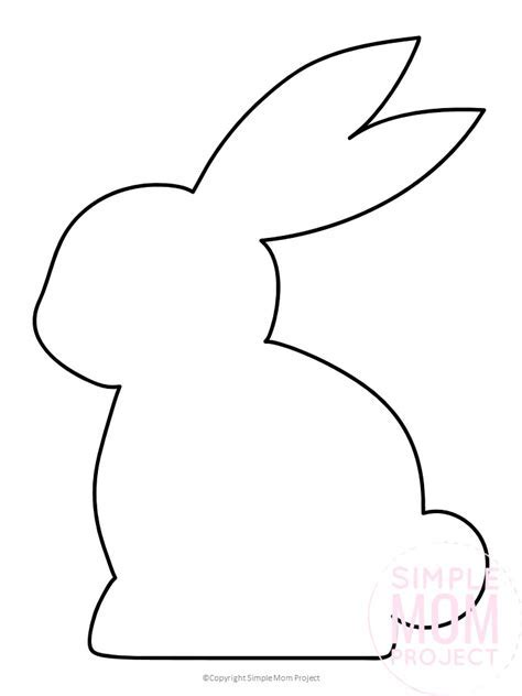 Bunny printable art templates for therapeutic sessions