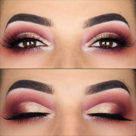 Burgundy Eyeshadow Look 5