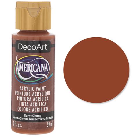 Burnt Sienna Acrylic Paint