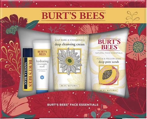 Burt's Bees skincare products