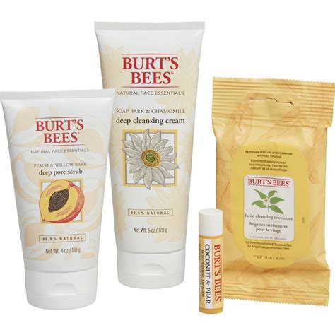 Burt's Bees skincare products