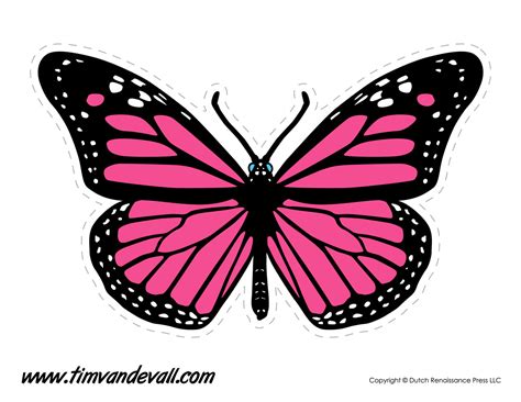 Butterfly printables for home decoration