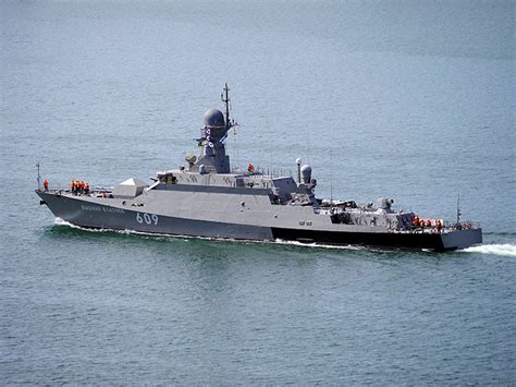 Buyan M Class Corvette in Action