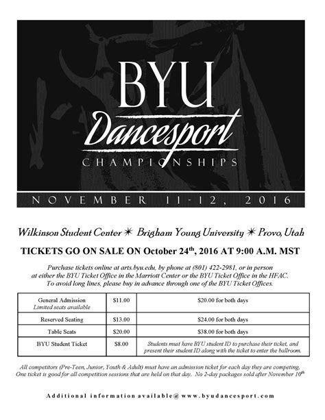 BYU Event Tickets