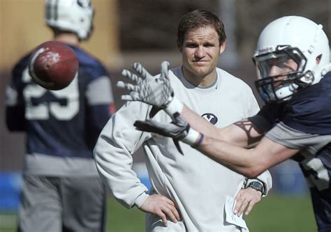 BYU Football Coach Paul Robbins