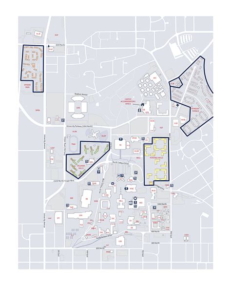 BYU Provo Maps Gallery 1