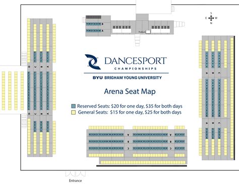 BYU Ticket Office Map