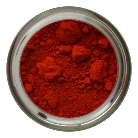 Cadmium red paint