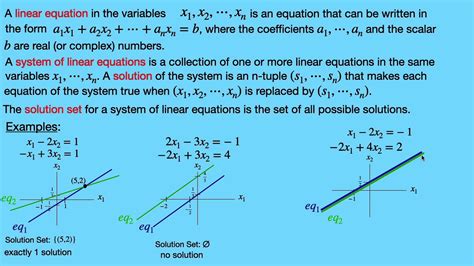 Linear Systems in Calculus 3