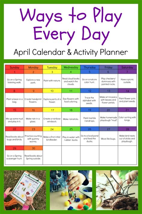 Calendar Activities for Preschoolers