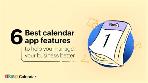 Calendar App Features