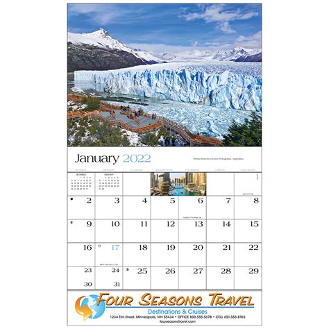 Calendar Guide for Travelers