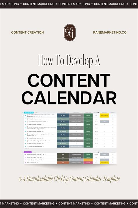 Calendar Guide Tips