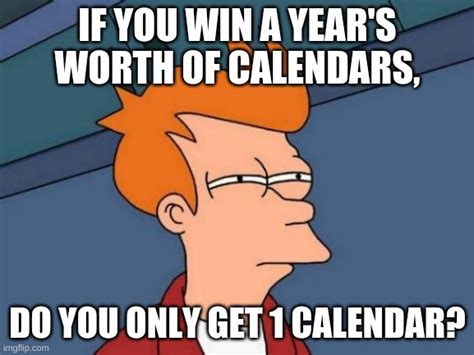 Calendar memes image